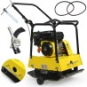 Compattatore a scoppio 6,5CV 120kg forza 18kN