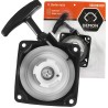 Starter avviamento a strappo 4 viti dist. 66,5x66,5 mm per decespugliatore