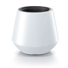Vaso per Fiori Piante Heos | Rotondo | Decorativo | in Plastica | Ø30,5x35 cm | da Interno Esterno | Bianco | Volume 32 Litri | Design Moderno