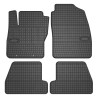 Tappetini compatibili con Ford Focus II 2004-2011, su misura in Gomma