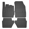Tappetini compatibili con Ford Fiesta VI 2008-2017, su misura in Gomma