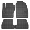 Tappetini compatibili con Ford Focus III 2010-2019, su misura in Gomma