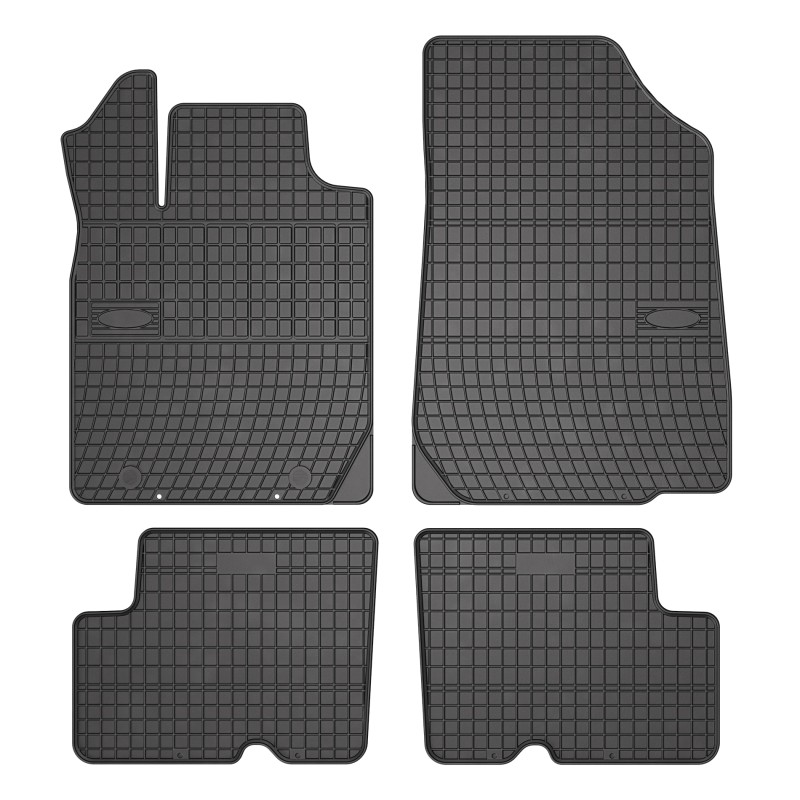 Tappetini compatibili con Dacia Duster I 2010-2013, su misura in Gomma