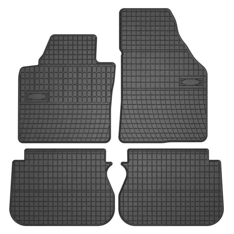 Tappetini compatibili con Volkswagen Caddy III 2003-2020, su misura in Gomma