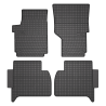 Tappetini compatibili con Volkswagen Amarok I 2009-2021, su misura in Gomma