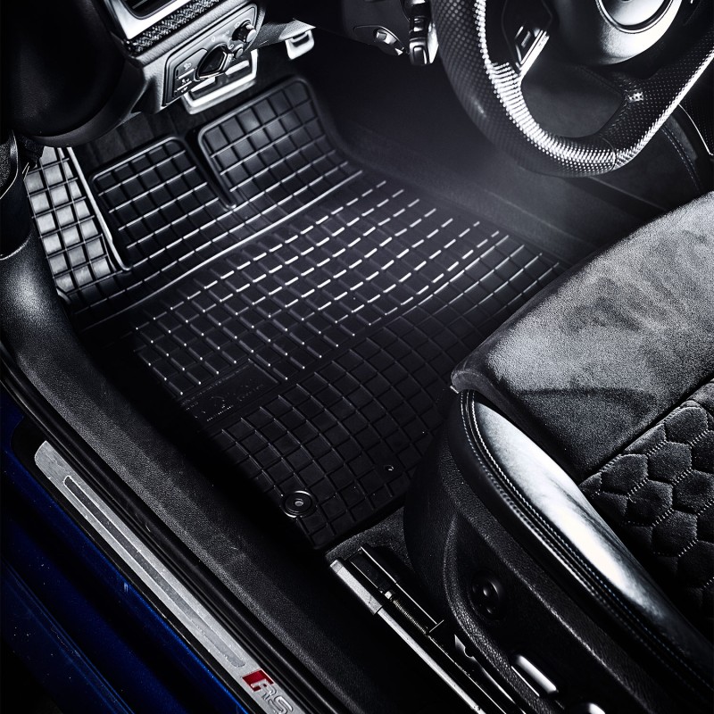 Tappetini compatibili con Kia Ceed I 2006-2012, su misura in Gomma