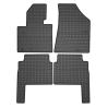 Tappetini compatibili con Kia Sorento II 2009-2012, su misura in Gomma