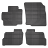 Tappetini compatibili con Mitsubishi Space Star dal 2013 in poi, su misura in Gomma