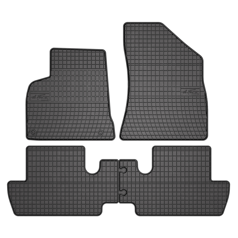 Tappetini compatibili con Peugeot 3008 I 2009-2016, su misura in Gomma