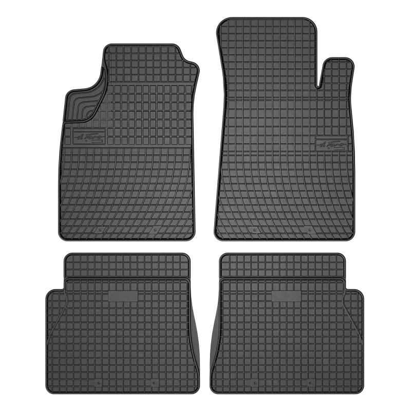 Tappetini compatibili con Renault Kangoo I 1997-2008, su misura in Gomma