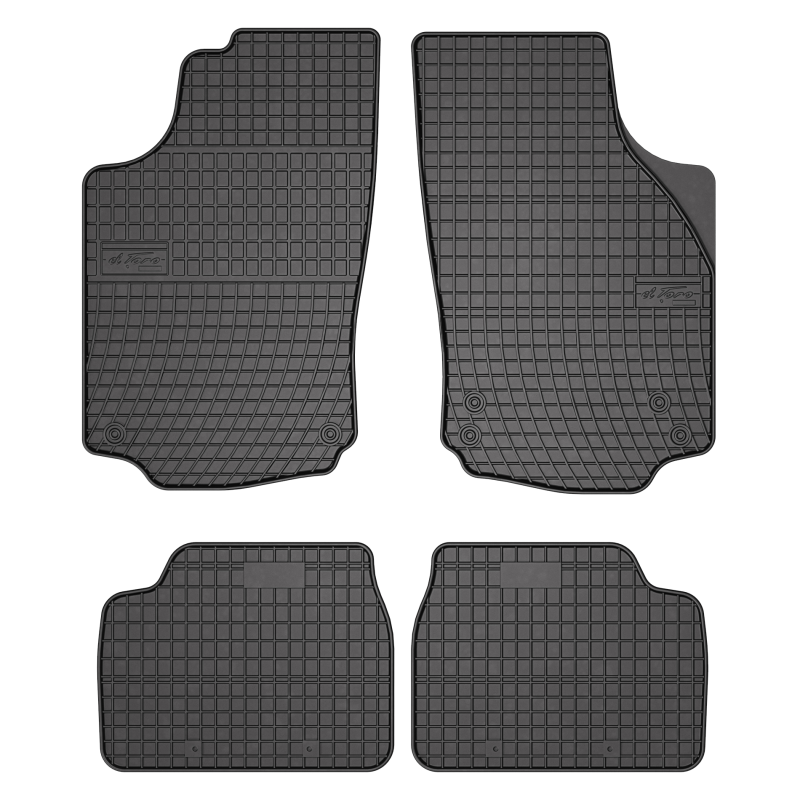 Tappetini compatibili con Opel Corsa C 2000-2006, su misura in Gomma
