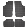 Tappetini compatibili con Opel Corsa C 2000-2006, su misura in Gomma