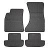 Tappetini compatibili con Audi A5 8T 2007-2016, su misura in Gomma