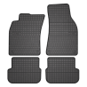 Tappetini compatibili con Audi A6 C6 2006-2011, su misura in Gomma