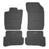 Tappetini compatibili con Audi A1 8X 2010-2018, su misura in Gomma