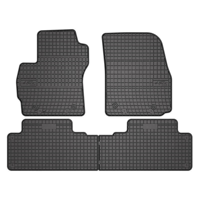 Tappetini compatibili con Mazda Premacy II 2005-2010, su misura in Gomma