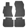 Tappetini compatibili con Subaru Forester III 2008-2013, su misura in Gomma
