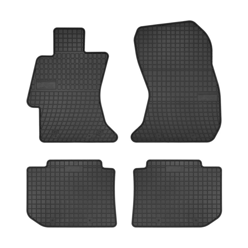 Tappetini compatibili con Subaru Impreza IV 2011-2016, su misura in Gomma