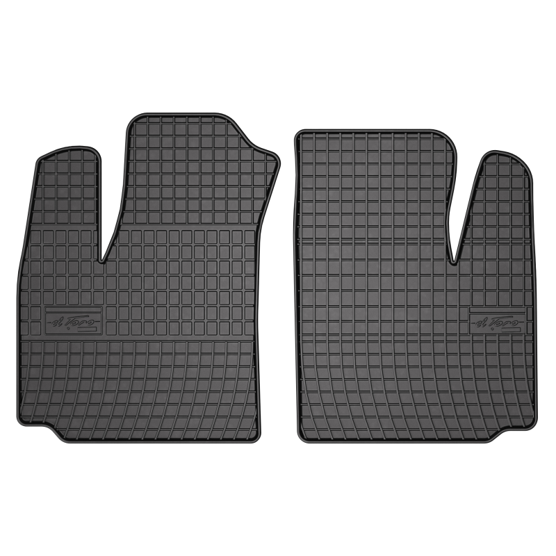 Tappetini compatibili con Fiat Doblo I 2000-2010, su misura in Gomma