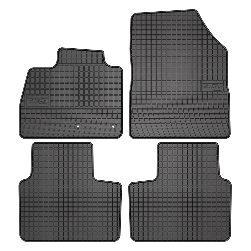 Tappetini compatibili con Renault Scenic IV 2016-2022, su misura in Gomma