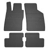 Tappetini compatibili con Opel Astra F 1991-2002, su misura in Gomma