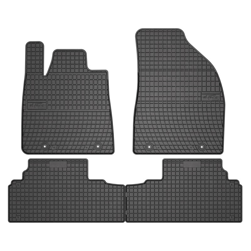 Tappetini compatibili con Lexus RX III Hybrid 2008-2015, su misura in Gomma