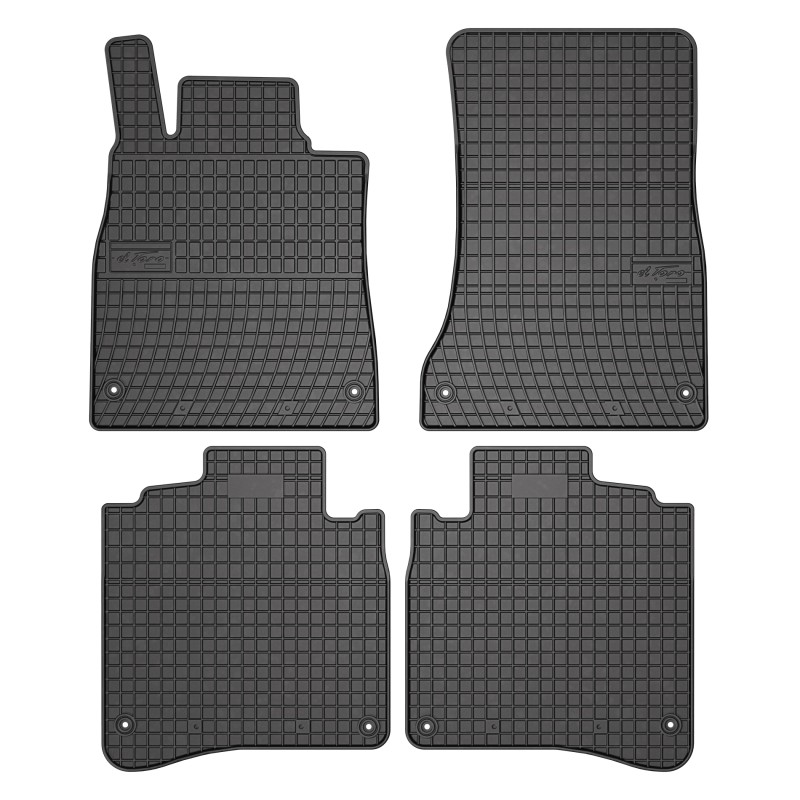 Tappetini compatibili con Mercedes-Benz Classe S W222 2013-2020, su misura in Gomma