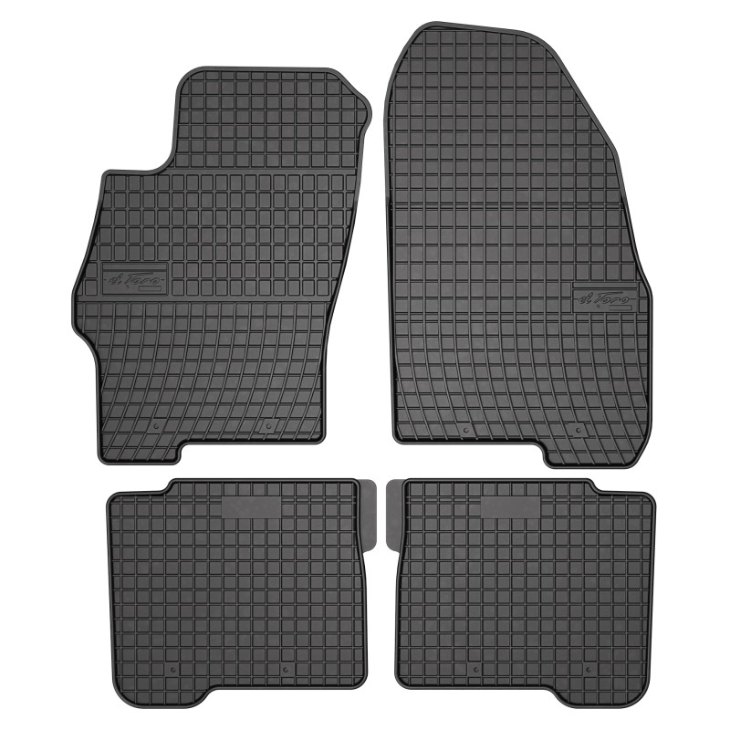 Tappetini compatibili con Fiat Linea 2007-2015, su misura in Gomma