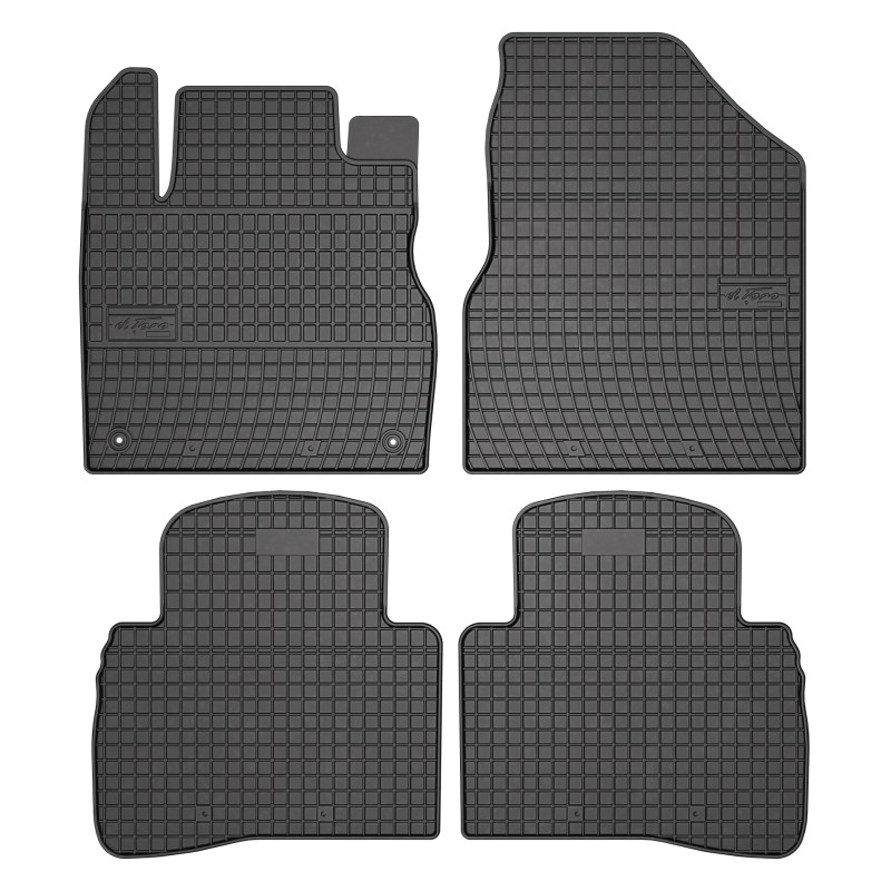 Tappetini compatibili con Nissan Murano Z51 2008-2014, su misura in Gomma