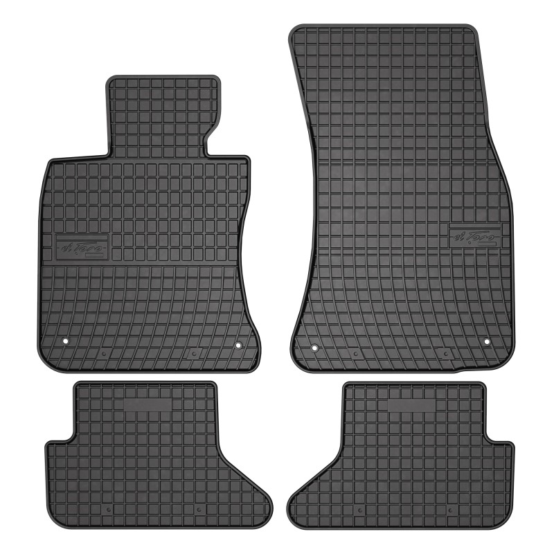 Tappetini compatibili con BMW Serie 6 E64 2003-2010, su misura in Gomma