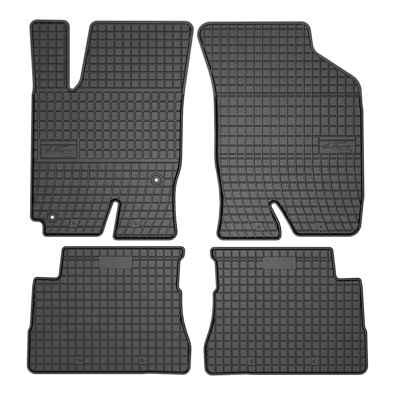 Tappetini compatibili con Hyundai Getz 2002-2011, su misura in Gomma