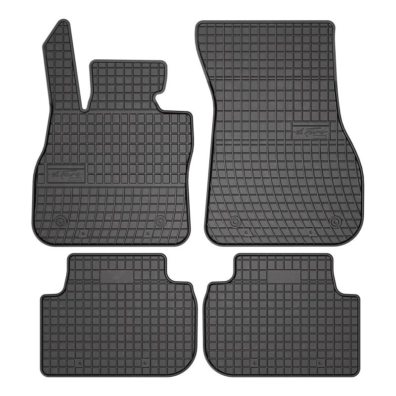 Tappetini compatibili con BMW Serie 2 Gran Coupe F44 2019-2024, su misura in Gomma