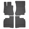 Tappetini compatibili con Mercedes-Benz Classe S W221 2005-2013, su misura in Gomma