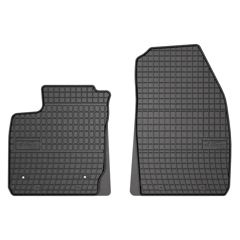 Tappetini compatibili con Ford Transit Courier I 2014-2023, su misura in Gomma