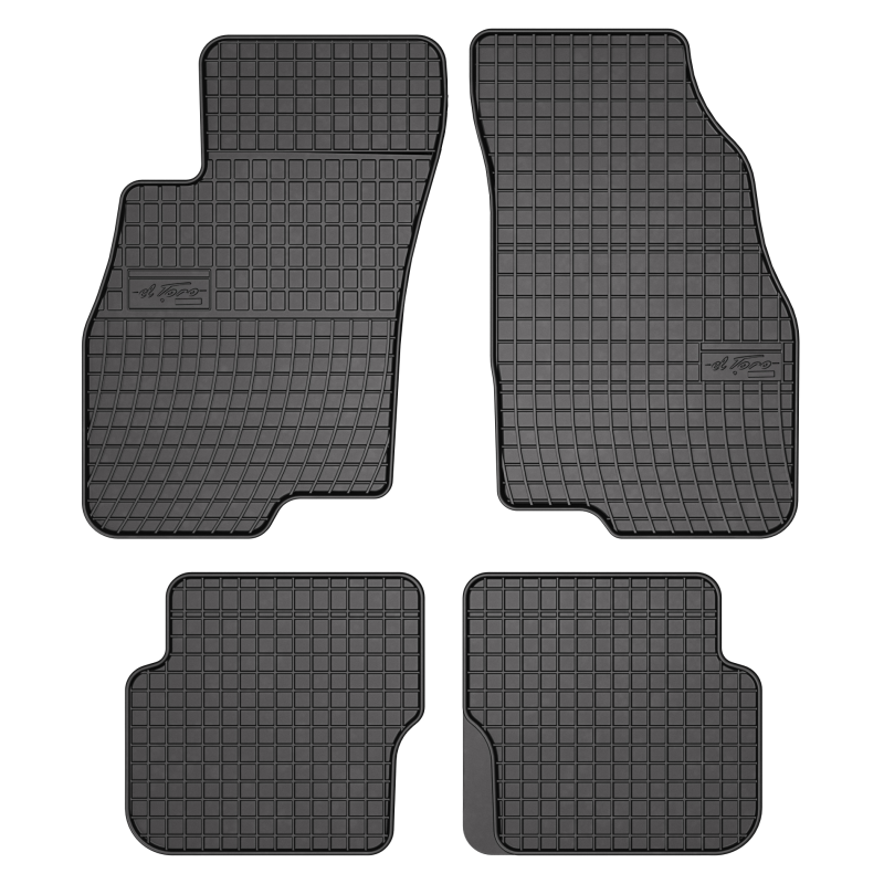 Tappetini compatibili con Fiat Punto III 2012-2018, su misura in Gomma