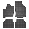 Tappetini compatibili con Opel Meriva A 2003-2010, su misura in Gomma