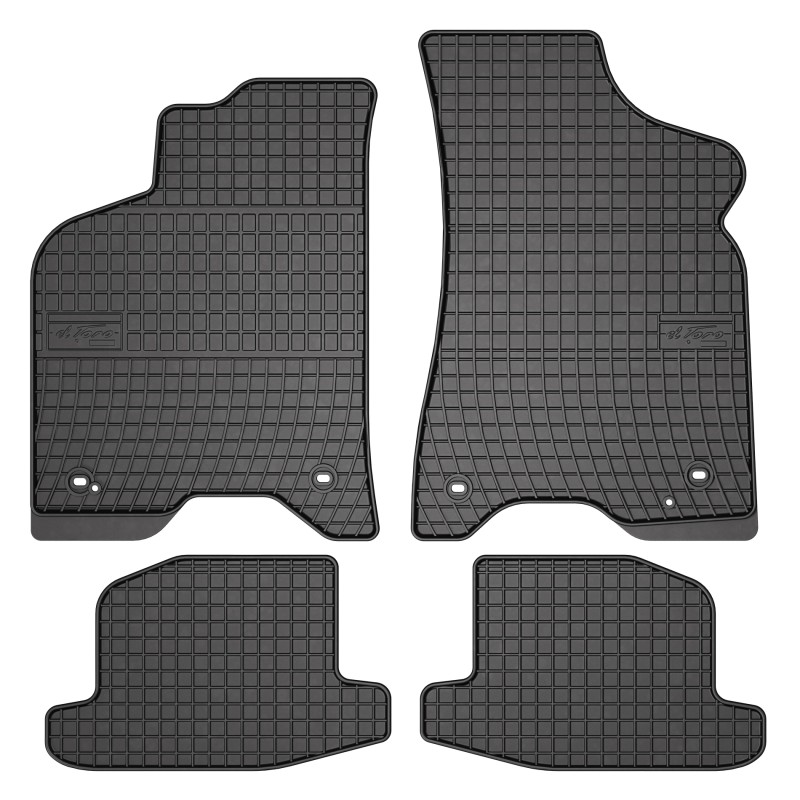 Tappetini compatibili con SEAT Arosa 1997-2005, su misura in Gomma