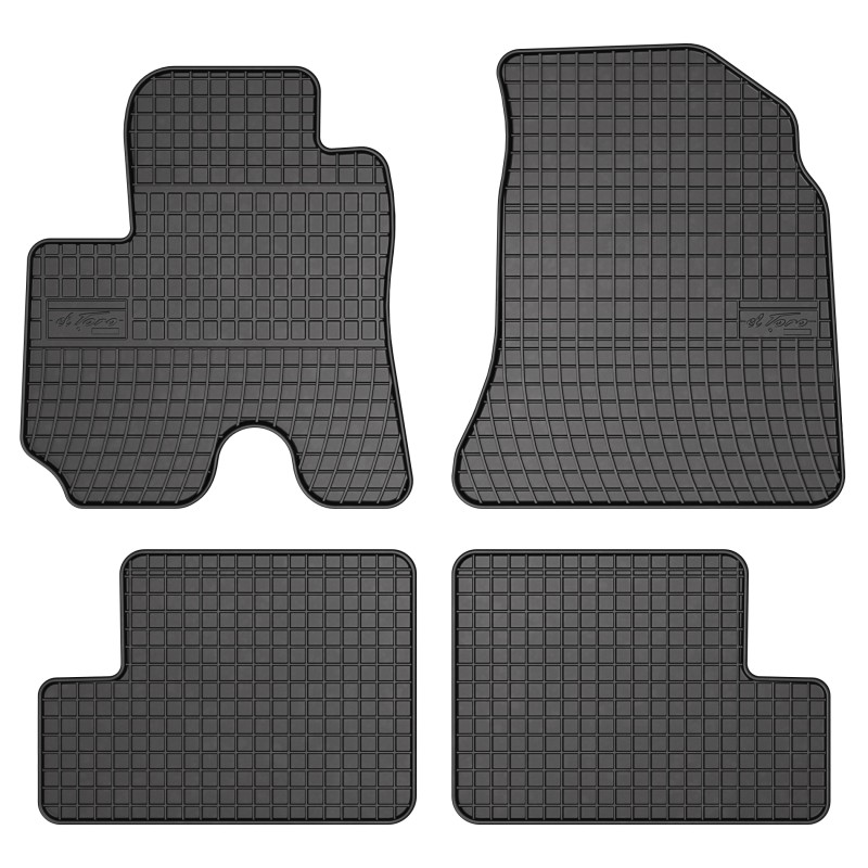 Tappetini compatibili con Toyota RAV4 II 2000-2005, su misura in Gomma