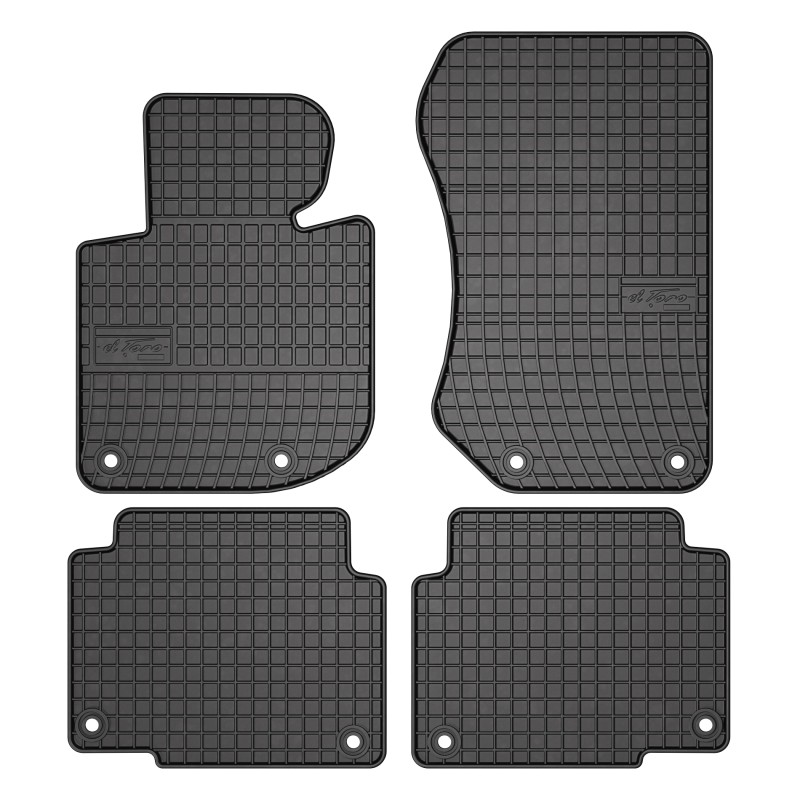 Tappetini compatibili con BMW Serie 3 E36 1990-1999, su misura in Gomma