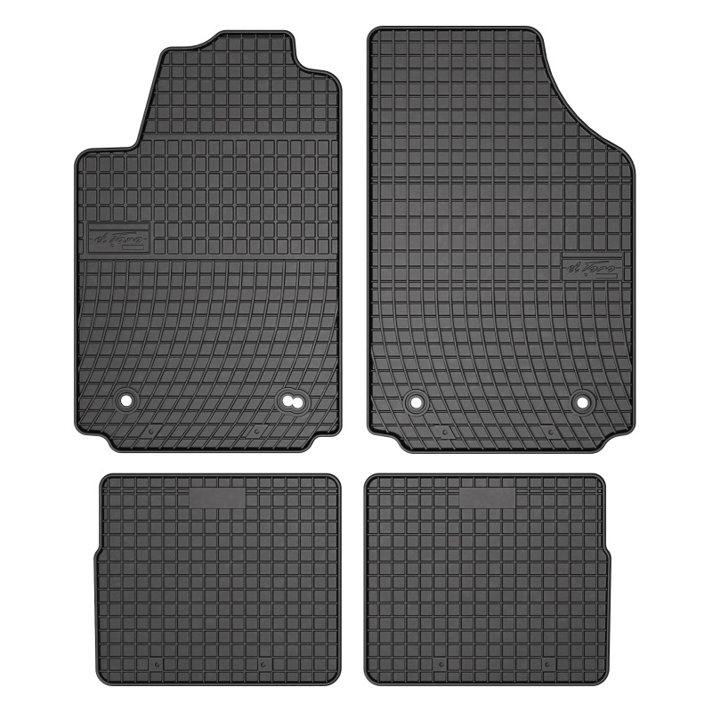 Tappetini compatibili con Audi A2 1999-2005, su misura in Gomma