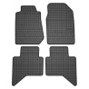 Tappetini compatibili con Isuzu D-MAX II 2011-2019, su misura in Gomma