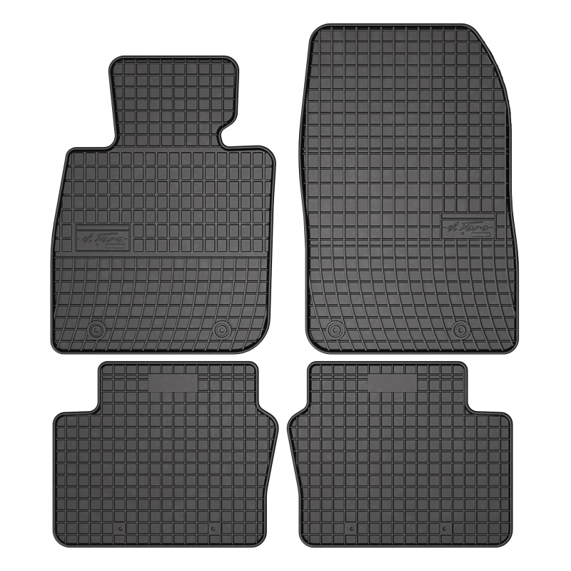 Tappetini compatibili con Mazda CX-3 2014-2021, su misura in Gomma
