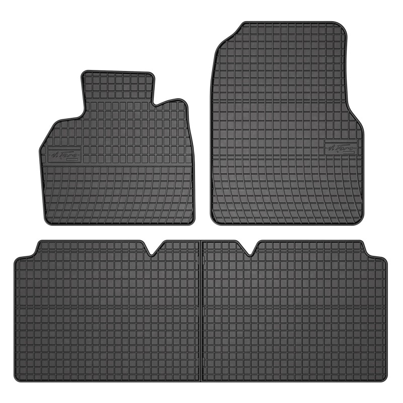 Tappetini compatibili con Renault Espace IV 2002-2014, su misura in Gomma