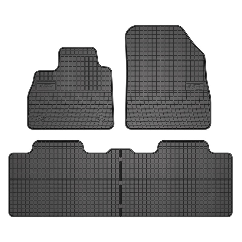 Tappetini compatibili con Renault Espace V 2014-2022, su misura in Gomma