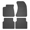 Tappetini compatibili con Audi A8 D4 2009-2017, su misura in Gomma
