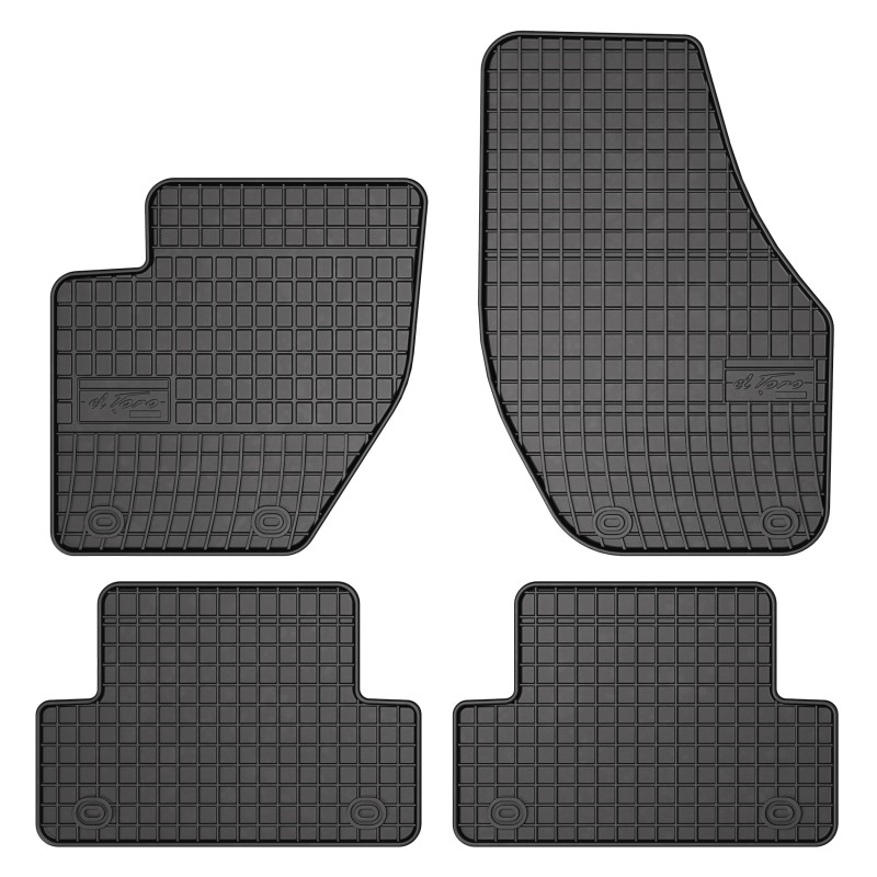 Tappetini compatibili con Volvo V40 II 2012-2019, su misura in Gomma