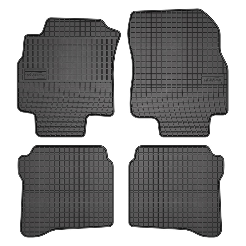 Tappetini compatibili con Nissan Primera P12 2002-2007, su misura in Gomma