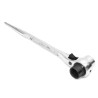 Chiave a cricchetto ponteggi 19/22 mm 24 denti 310 mm reversibile in acciaio CrV