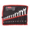 Set chiavi combinate 12 pz 6-22 mm in acciaio CrV con custodia arrotolabile