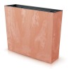 Vaso per Fiori Piante Urbi Case Beton Effect | Rettangolare | Decorativo | in Plastica | da Interno Esterno | Design Moderno